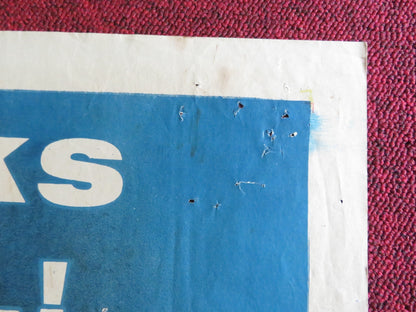 MAN IN THE DARK - B FOLDED US ONE SHEET POSTER EDMOND O'BRIEN AUDREY TOTTER 1953 Rendezvous Cinema Movie posters