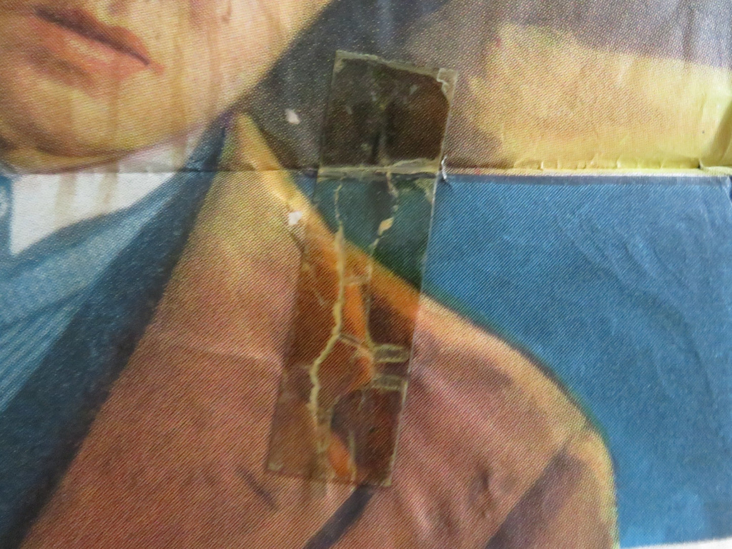 MAN IN THE DARK - B FOLDED US ONE SHEET POSTER EDMOND O'BRIEN AUDREY TOTTER 1953 Rendezvous Cinema Movie posters