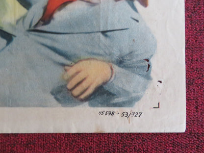 MAN IN THE DARK - B FOLDED US ONE SHEET POSTER EDMOND O'BRIEN AUDREY TOTTER 1953 Rendezvous Cinema Movie posters