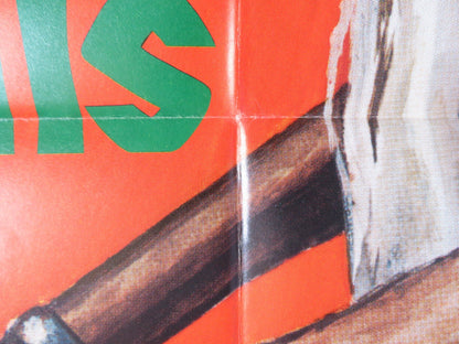 MAN IN THE WILDERNESS GERMAN A1 POSTER FOLDED RICHARD HARRIS JOHN HUSTON 1972 Rendezvous Cinema Movie posters