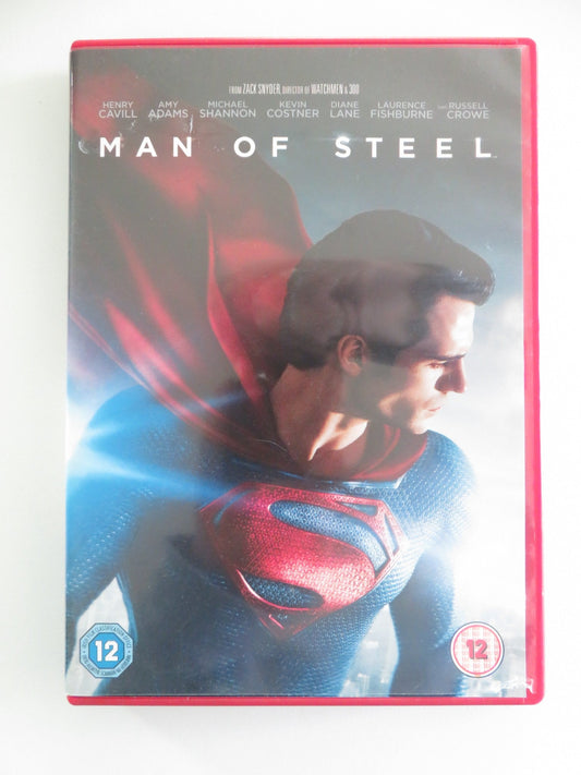 Man of Steel (DVD) DC Henry Cavill Amy Adams 2013 Region 2 Movie posters