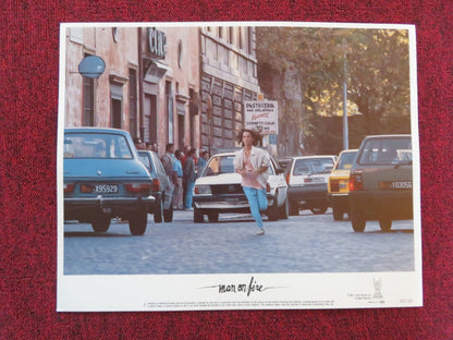 MAN ON FIRE US LOBBY CARD FULL SET SCOTT GLENN JOE PESCI 1987 Rendezvous Cinema Movie posters