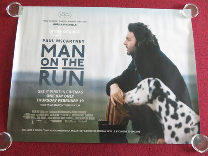 Man On The Run UK QUAD ROLLED POSTER PAUL MCCARTNEY WINGS JOHN LENNON 2025 Movie posters