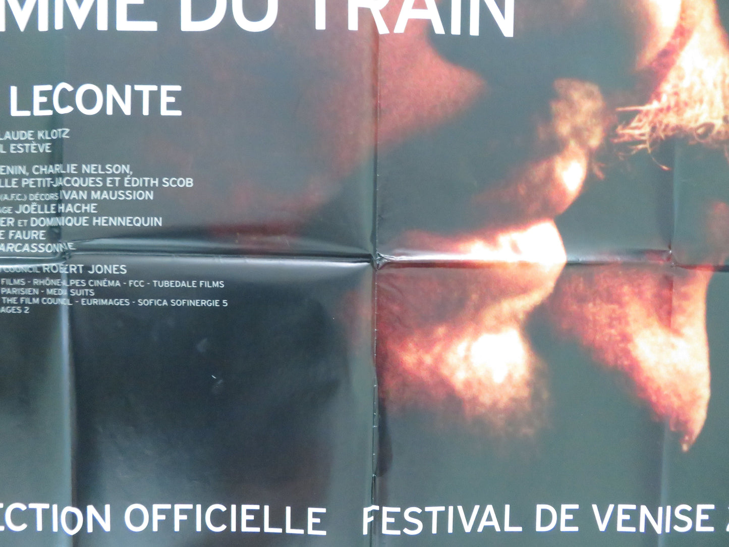 Man on the Train French Grande Poster Jean Rochefort Johnny Hallyday 2002 Movie posters
