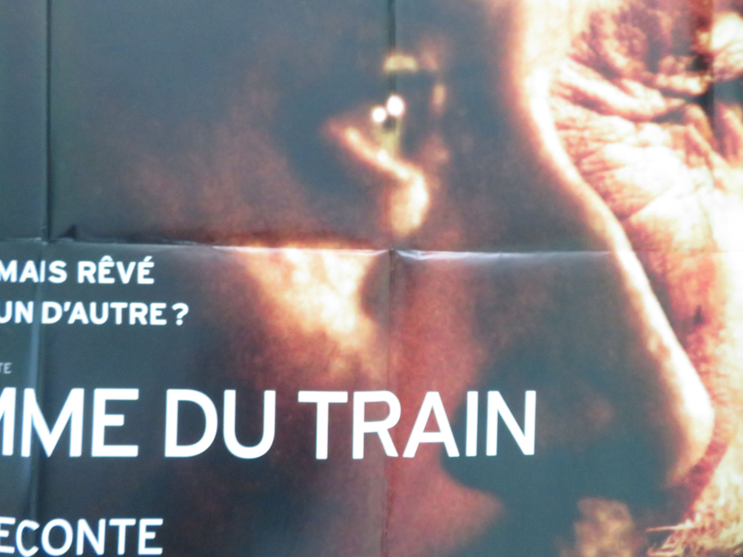 Man on the Train French Grande Poster Jean Rochefort Johnny Hallyday 2002 Movie posters