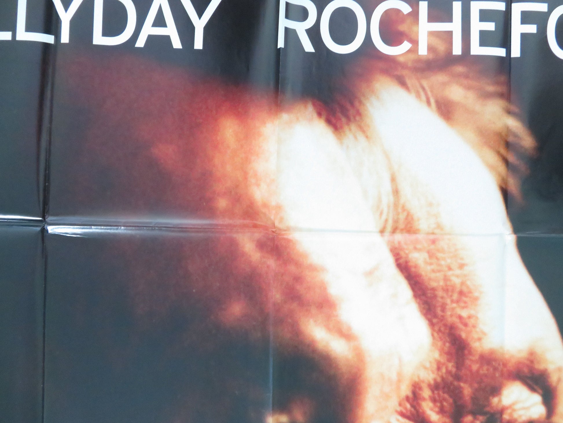 Man on the Train French Grande Poster Jean Rochefort Johnny Hallyday 2002 Movie posters