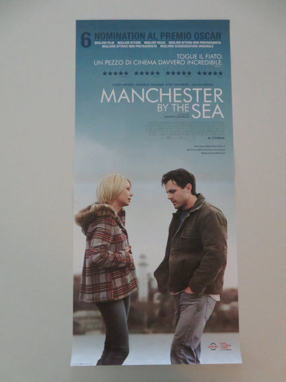 MANCHESTER BY THE SEA ITALIAN LOCANDINA POSTER CASEY AFFLECK WILLIAMS 2016 Movie posters