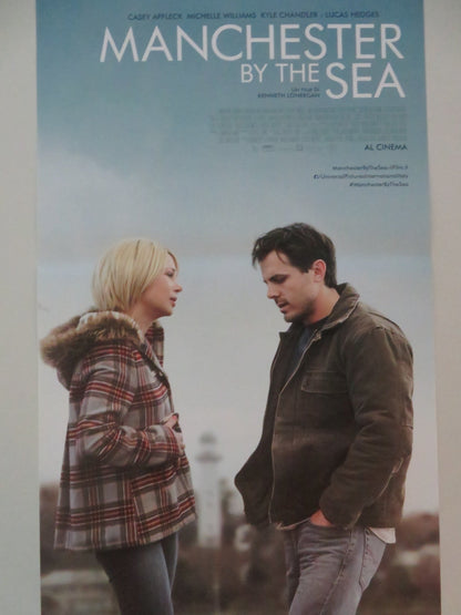 MANCHESTER BY THE SEA ITALIAN LOCANDINA POSTER CASEY AFFLECK WILLIAMS 2016 Movie posters