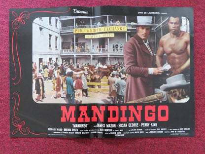 MANDINGO - A ITALIAN FOTOBUSTA POSTER JAMES MASON SUSAN GEORGE 1975 Rendezvous Cinema Movie posters