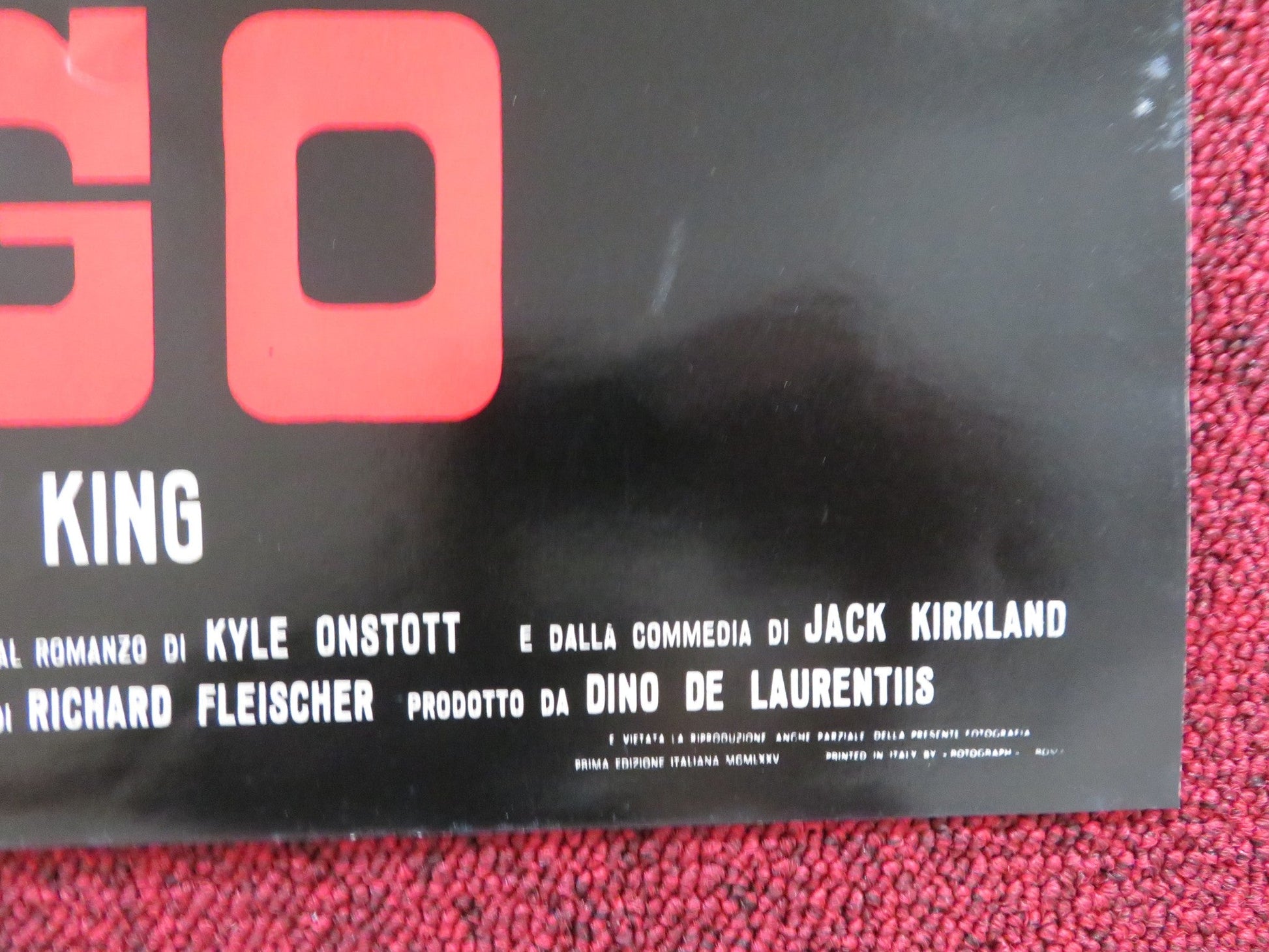 MANDINGO - D ITALIAN FOTOBUSTA POSTER JAMES MASON SUSAN GEORGE 1975 Rendezvous Cinema Movie posters