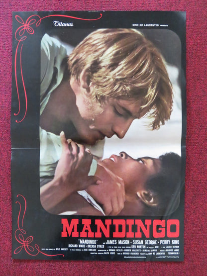 MANDINGO H - ITALIAN FOTOBUSTA POSTER JAMES MASON SUSAN GEORGE 1975 Rendezvous Cinema Movie posters