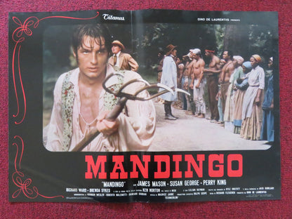 MANDINGO L - ITALIAN FOTOBUSTA POSTER JAMES MASON SUSAN GEORGE 1975 Rendezvous Cinema Movie posters