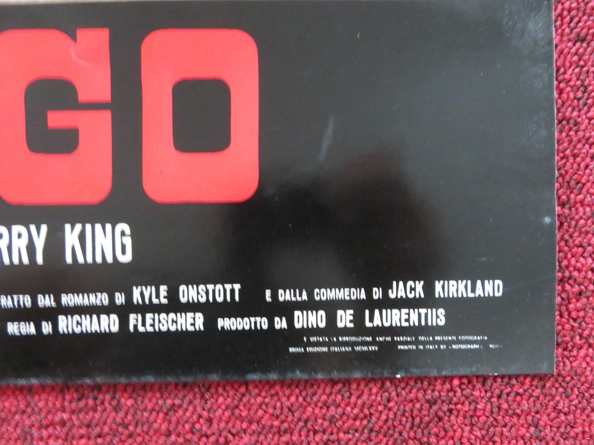 MANDINGO L - ITALIAN FOTOBUSTA POSTER JAMES MASON SUSAN GEORGE 1975 Rendezvous Cinema Movie posters