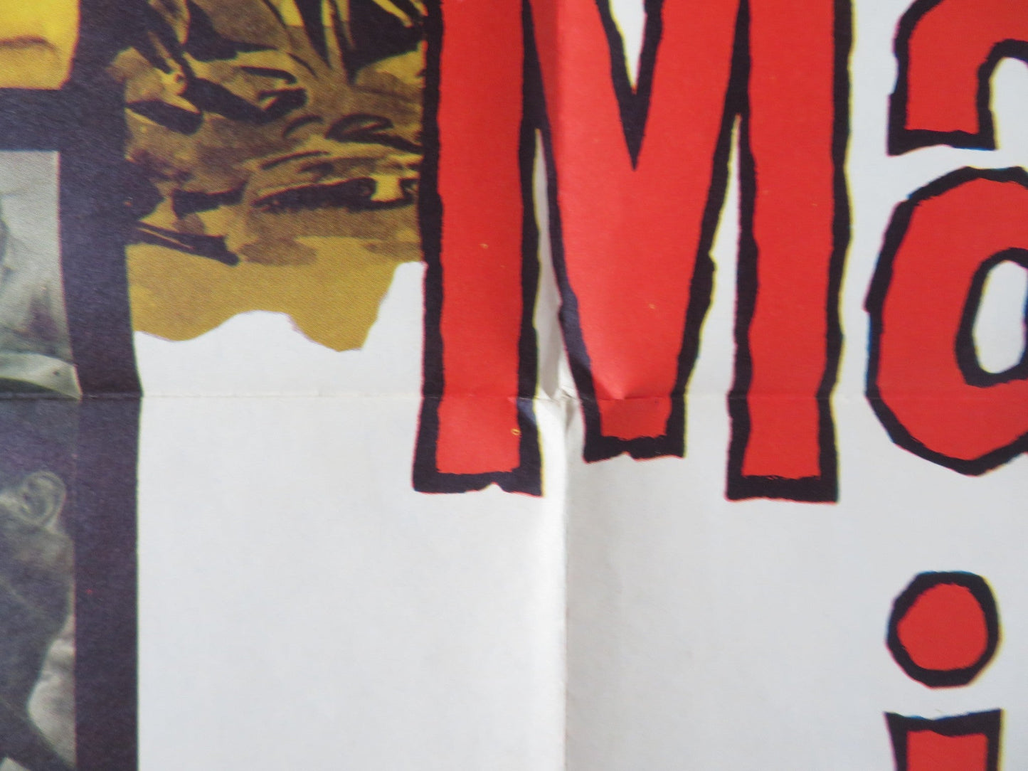 MANHUNT IN THE JUNGLE FOLDED US ONE SHEET POSTER ROBIN HUGHES LUIS ALVAREZ 1958 Rendezvous Cinema Movie posters