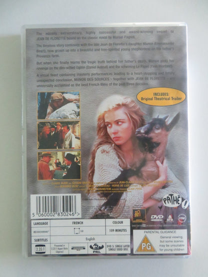 Manon Des Sources (DVD) Yves Montand Daniel Auteuil 1966 Region 2 Movie posters