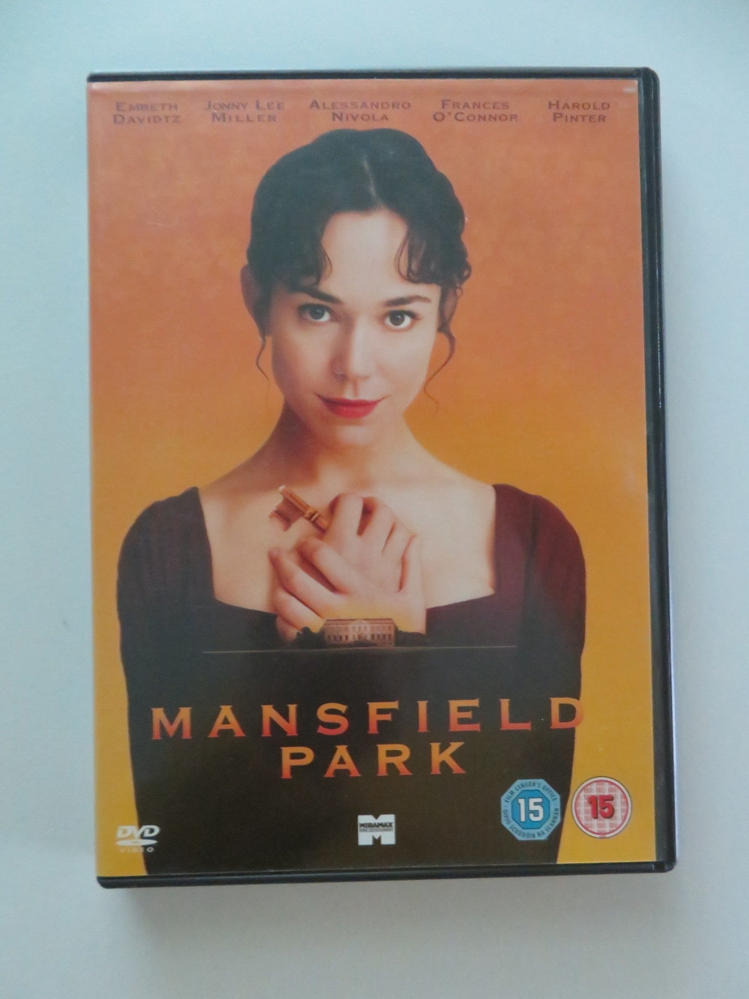 MANSFIELD PARK (DVD) EMBETH DAVIDTZ HUGH BONNEVILLE 1999 REGION 2 Movie posters