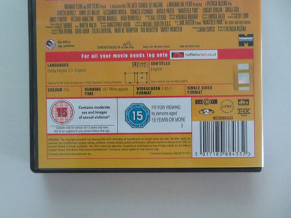 MANSFIELD PARK (DVD) EMBETH DAVIDTZ HUGH BONNEVILLE 1999 REGION 2 Movie posters