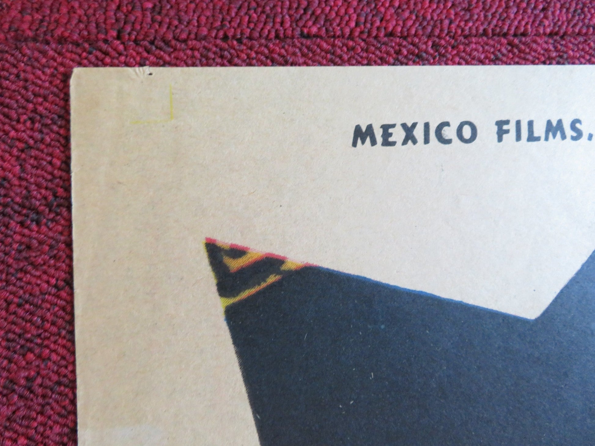 MARATON DE BAILE FOLDED MEXICAN SHEET POSTER POMPIN IGLESIAS LEONAR LLAUSAS 1958 Rendezvous Cinema Movie posters