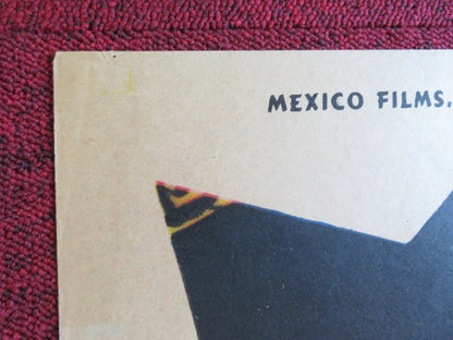 MARATON DE BAILE FOLDED MEXICAN SHEET POSTER POMPIN IGLESIAS LEONAR LLAUSAS 1958 Rendezvous Cinema Movie posters