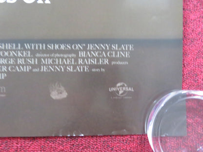 MARCEL THE SHELL WITH SHOES ON UK QUAD ROLLED POSTER JENNY SLATE 2021 Rendezvous Cinema Movie posters