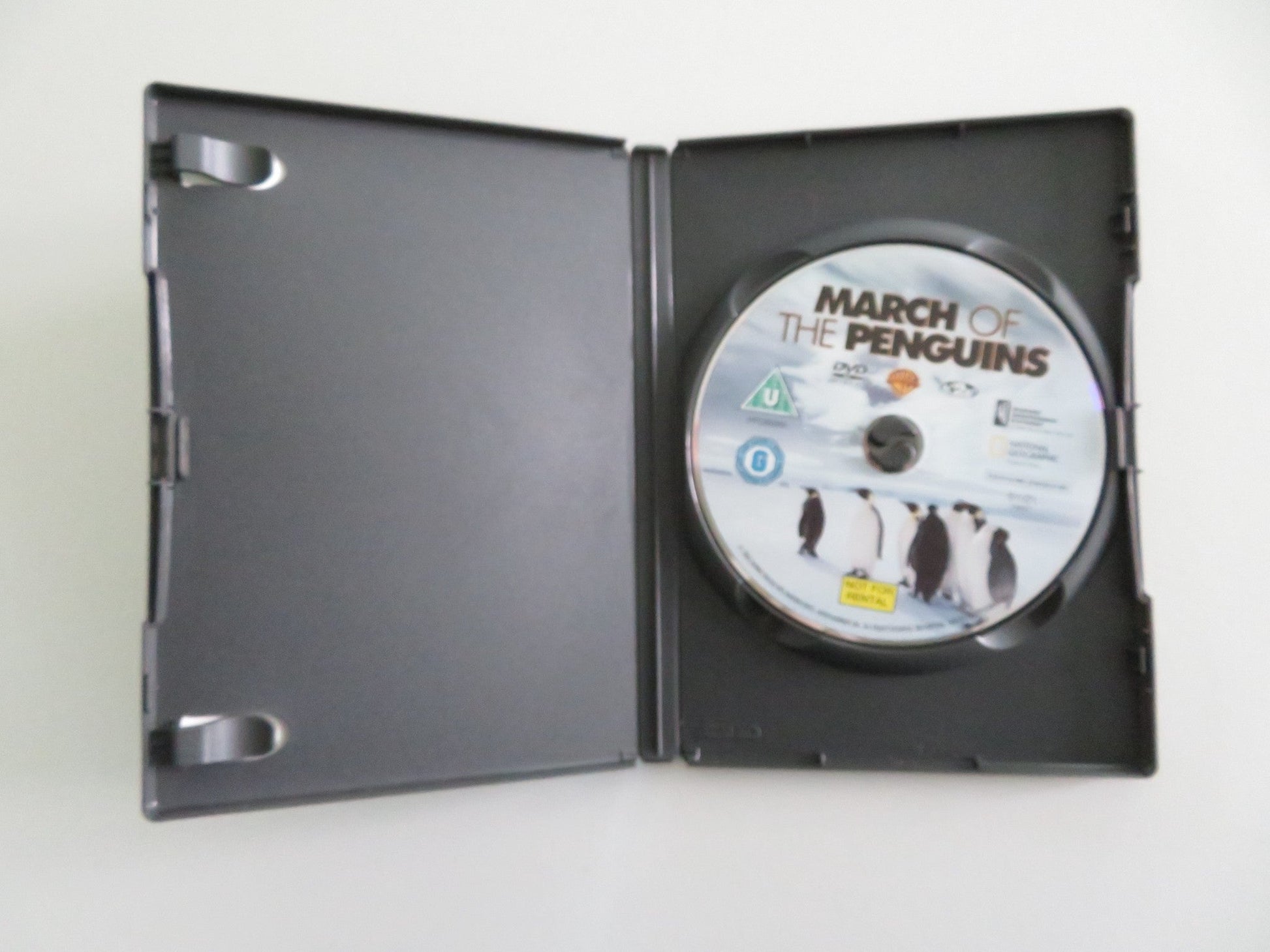 MARCH OF THE PENGUINS (DVD) MORGAN FREEMAN 2005 REGION 2 Rendezvous Cinema Movie posters