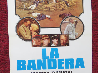 MARCH OR DIE ITALIAN LOCANDINA POSTER GENE HACKMAN TERENCE HILL 1977 Rendezvous Cinema Movie posters