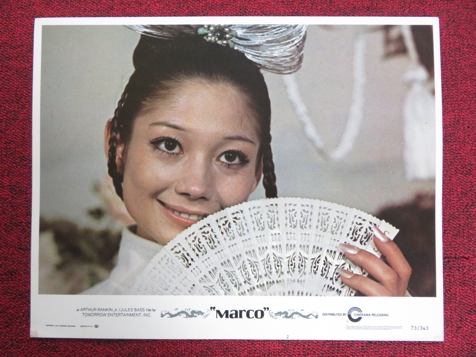 MARCO US LOBBY CARD FULL SET DESI ARNAZ JR. JACK WESTON ZERO MOSTEL 1973 Rendezvous Cinema Movie posters