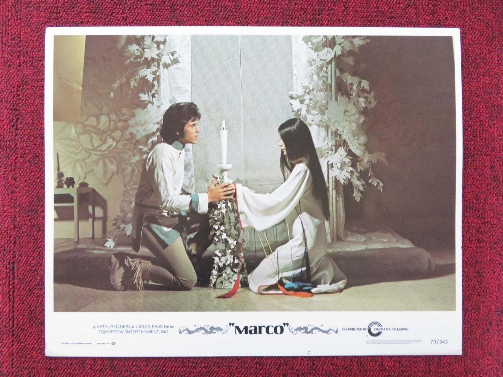 MARCO US LOBBY CARD FULL SET DESI ARNAZ JR. JACK WESTON ZERO MOSTEL 1973 Rendezvous Cinema Movie posters