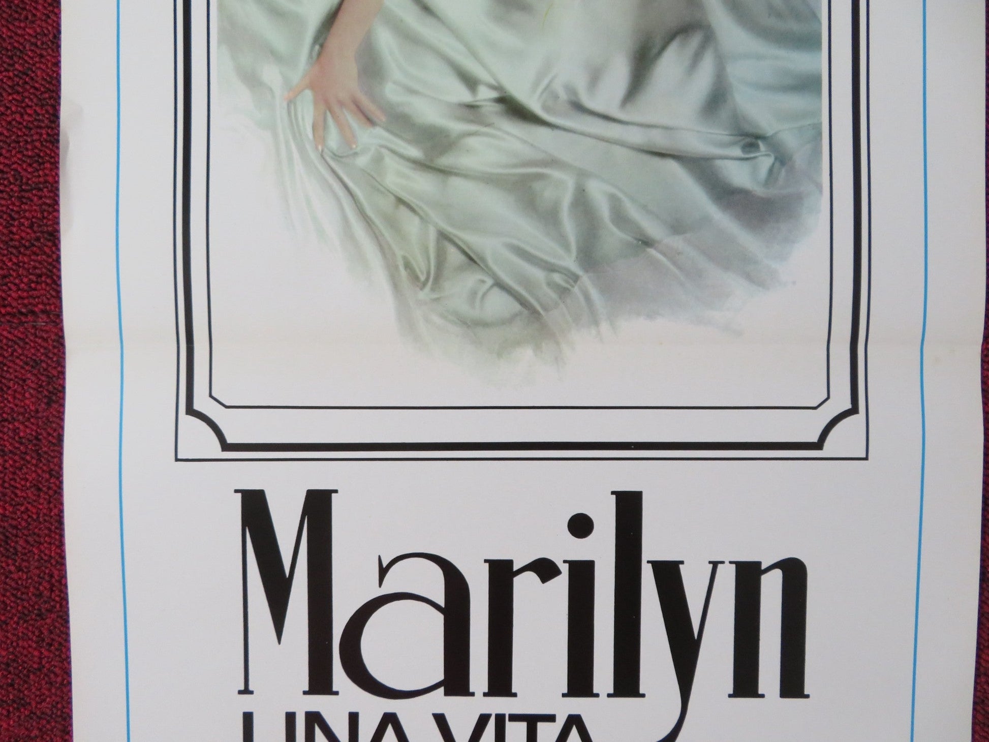 MARILYN: THE UNTOLD STORY ITALIAN LOCANDINA POSTER CATHERINE HICKS 1981 Rendezvous Cinema Movie posters