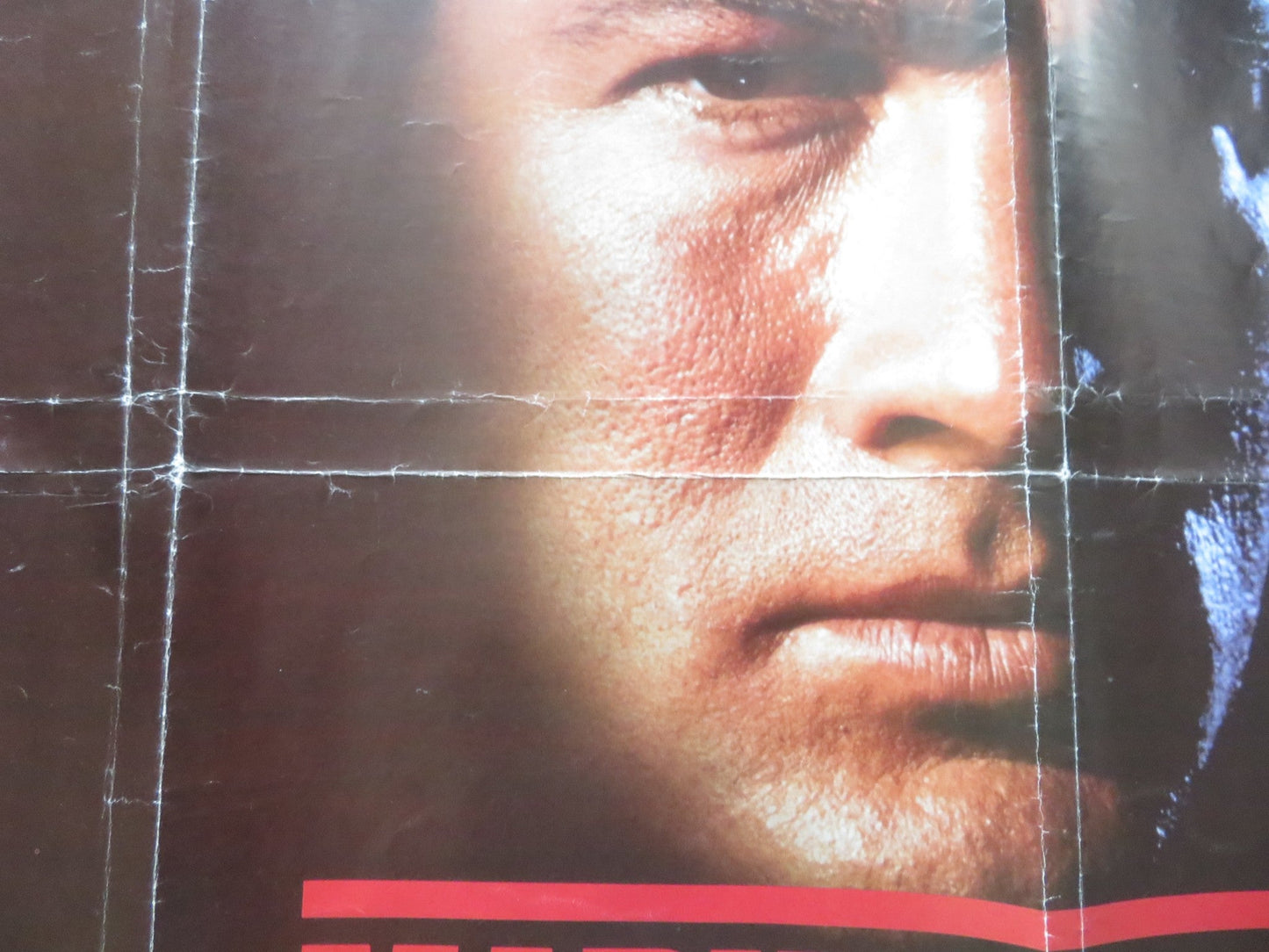MARKED FOR DEATH UK QUAD ROLLED POSTER STEVEN SEAGAL BASIL WALLACE 1990 Rendezvous Cinema Movie posters