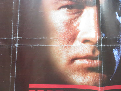 MARKED FOR DEATH UK QUAD ROLLED POSTER STEVEN SEAGAL BASIL WALLACE 1990 Rendezvous Cinema Movie posters