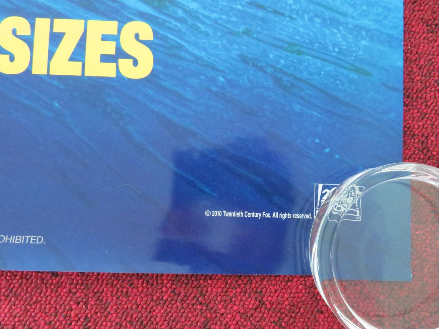 MARMADUKE ONE SHEET ROLLED POSTER OWEN WILSON EMMA STONE 2010 Movie posters