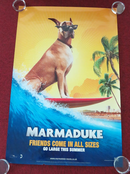 MARMADUKE ONE SHEET ROLLED POSTER OWEN WILSON EMMA STONE 2010 Movie posters