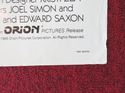 MARRIED TO THE MOB FOLDED US ONE SHEET POSTER MICHELLE PFEIFFER A. BALDWIN 1988 Rendezvous Cinema Movie posters