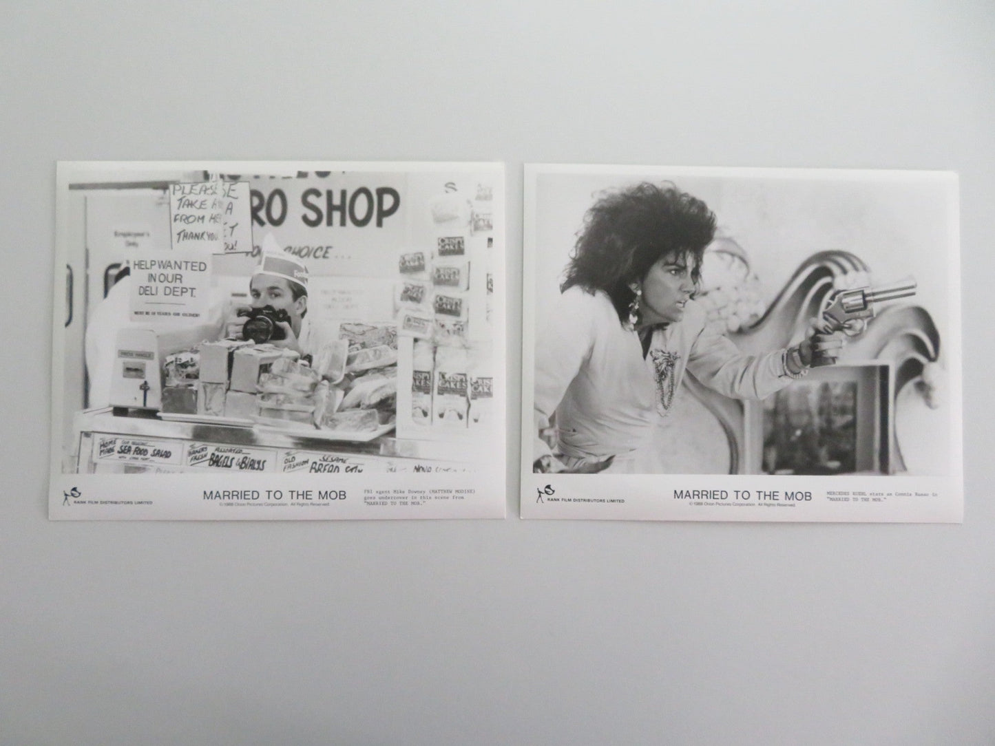 MARRIED TO THE MOB MOVIE STILL PHOTO LOT OF 11 MATTHEW MODINE M. PFEIFFER 1988 Movie posters