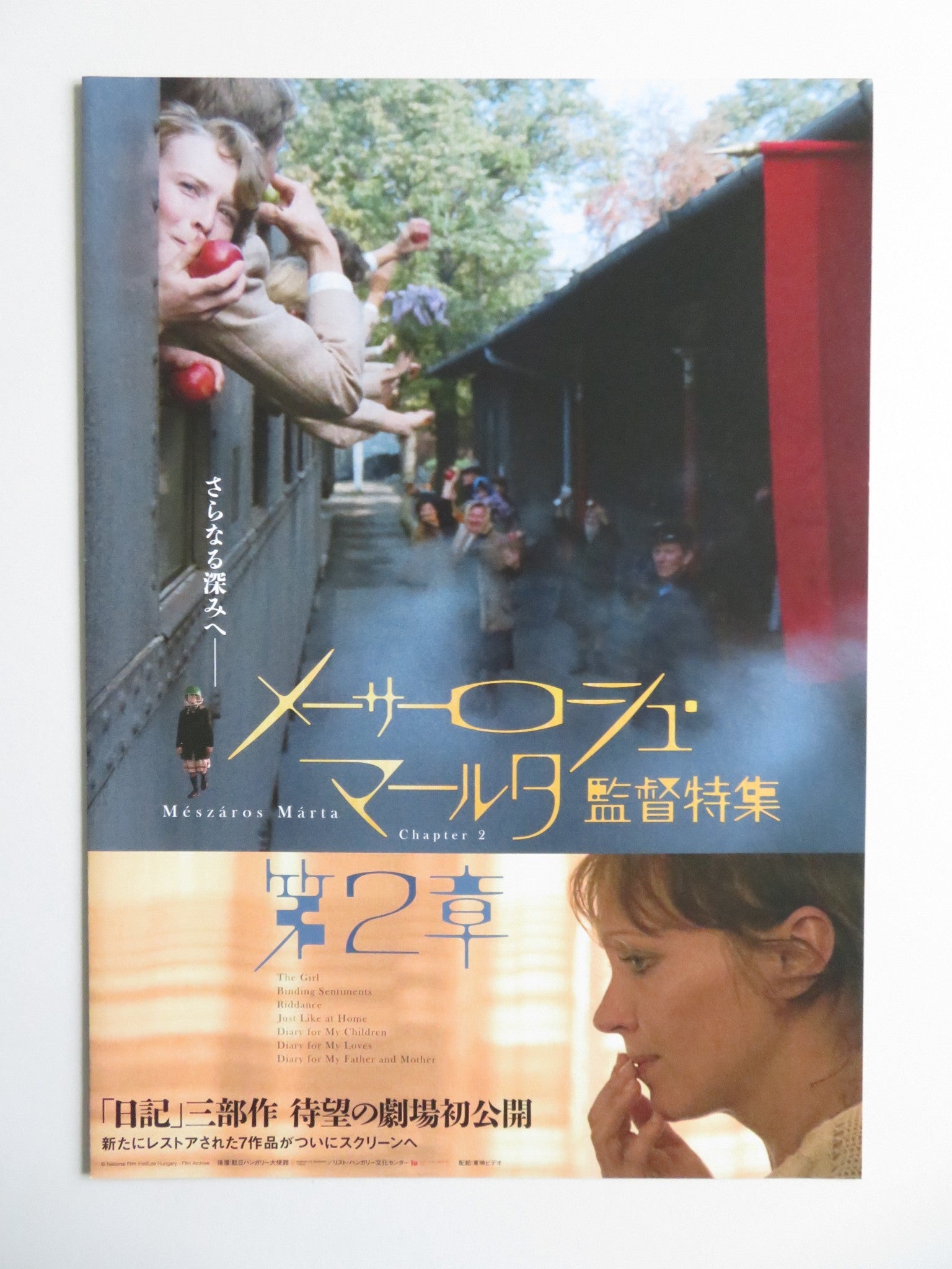 MARTA MESZAROS DIRECTOR FEATURE JAPANESE CHIRASHI (B5) POSTER MARI TOROCSIK 2025 - Rendezvous Cinema