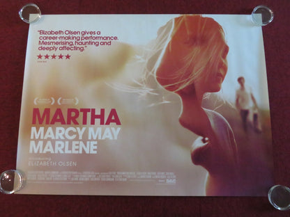 MARTHA MARCY MAY MARLENE UK QUAD ROLLED POSTER ELIZABETH OLSEN HUGH DANCY 2011 Movie posters