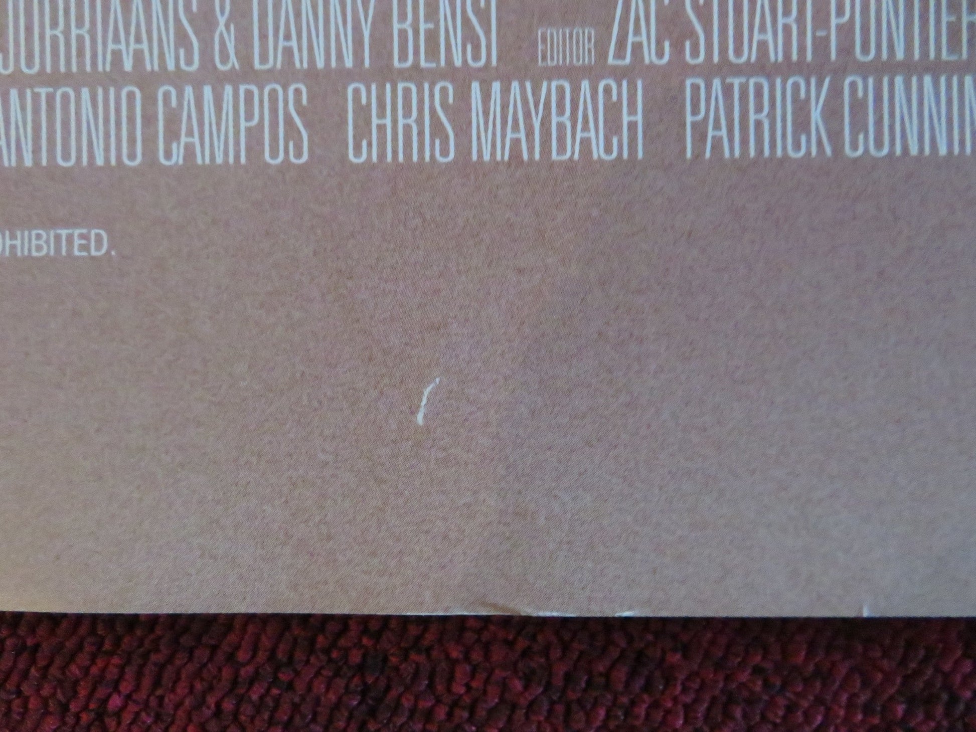 MARTHA MARCY MAY MARLENE UK QUAD ROLLED POSTER ELIZABETH OLSEN HUGH DANCY 2011 Movie posters