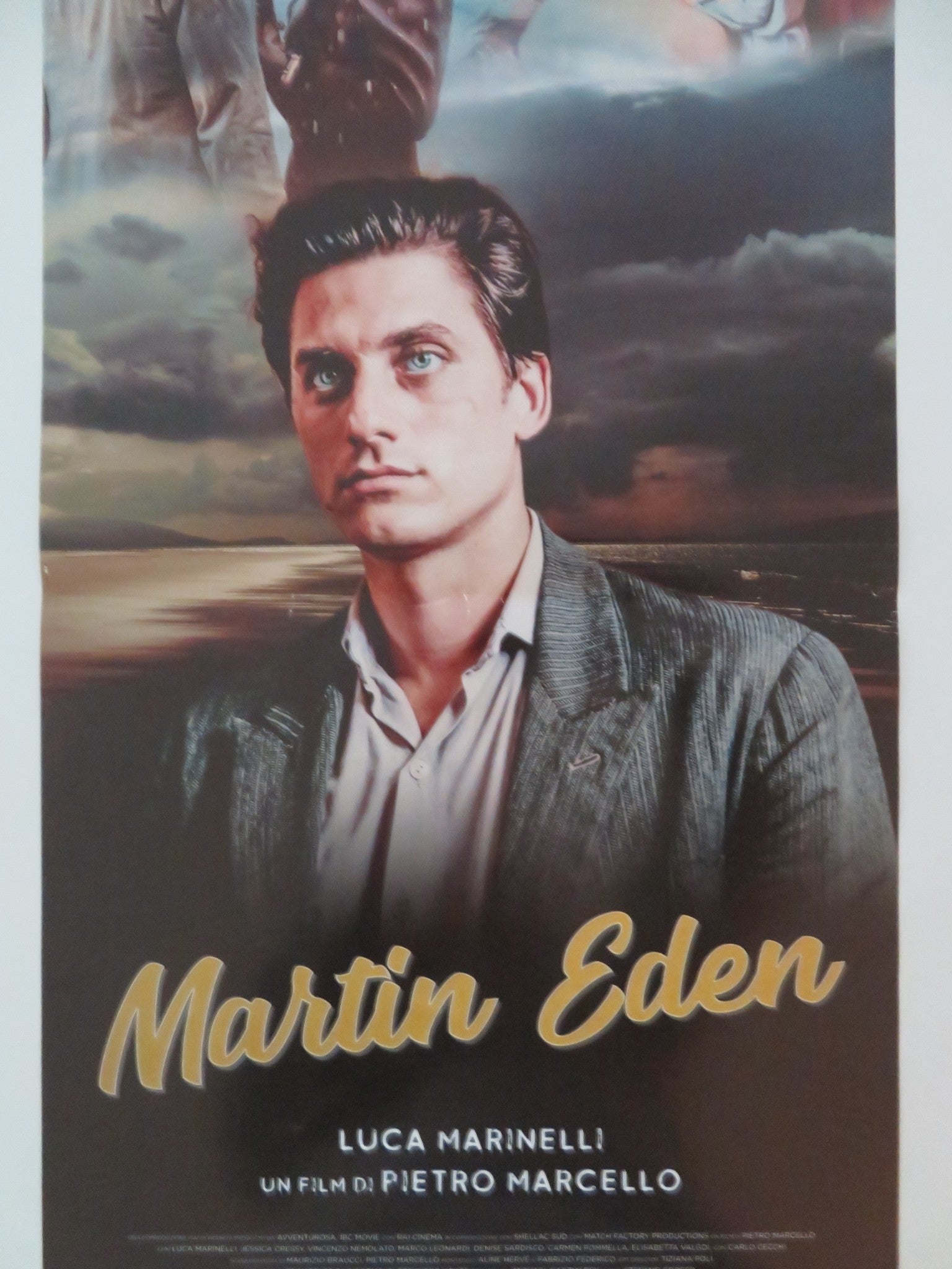 MARTIN EDEN ITALIAN LOCANDINA POSTER LUCA MARINELLI JESSICA CRESSY 2019 Movie posters