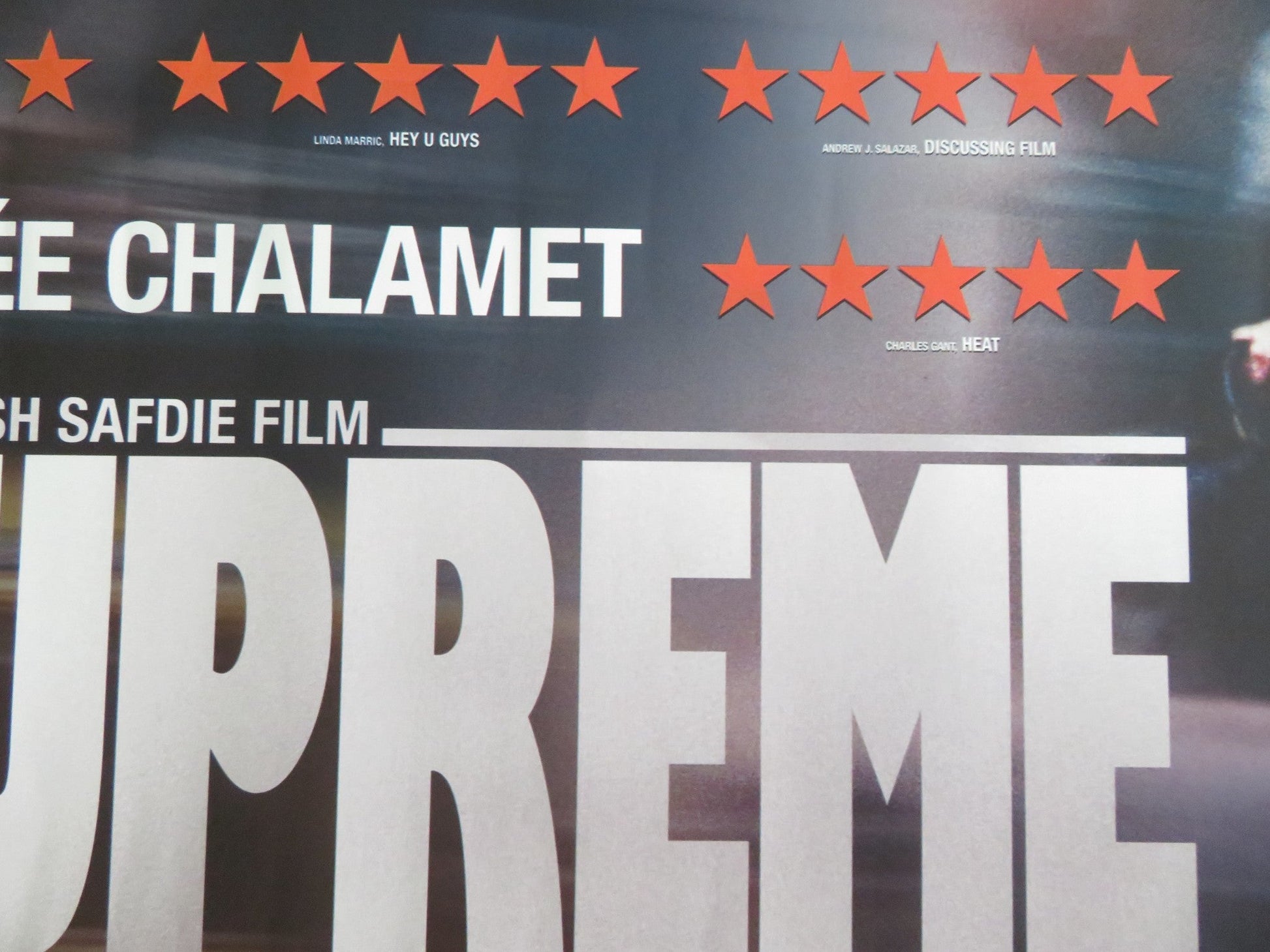 Marty Supreme - B UK Quad Rolled Poster Timothee Chalamet Gwyneth Paltrow 2025 Movie posters