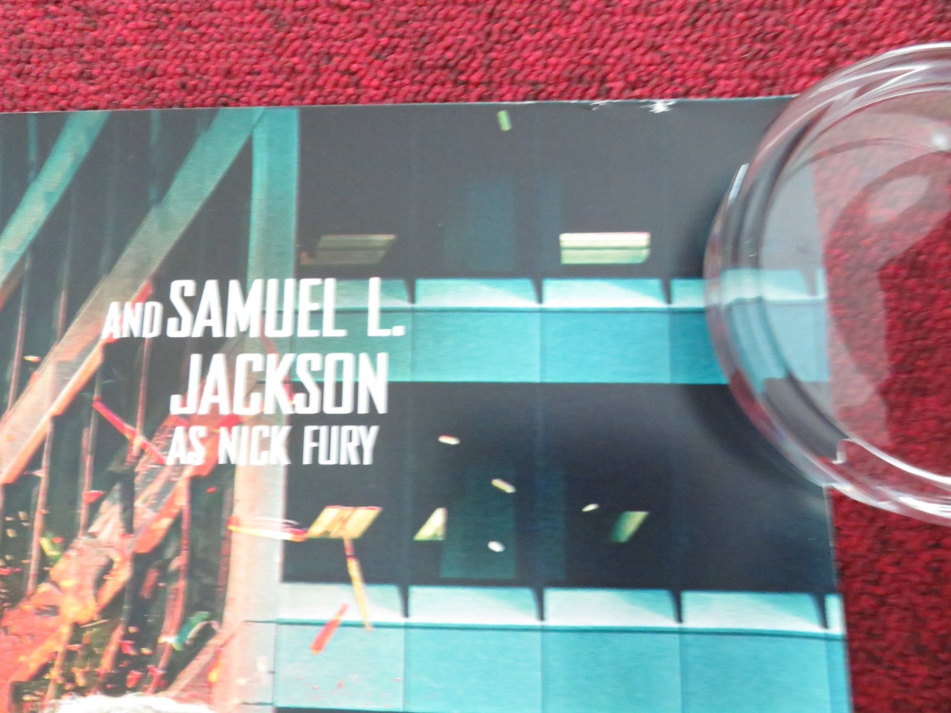 MARVEL AVENGERS ASSEMBLE UK QUAD ROLLED POSTER ROBERT DOWNEY JR. C. EVANS 2012 Movie posters