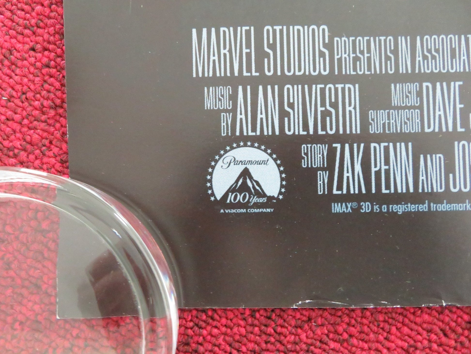 MARVEL AVENGERS ASSEMBLE UK QUAD ROLLED POSTER ROBERT DOWNEY JR. C. EVANS 2012 Movie posters