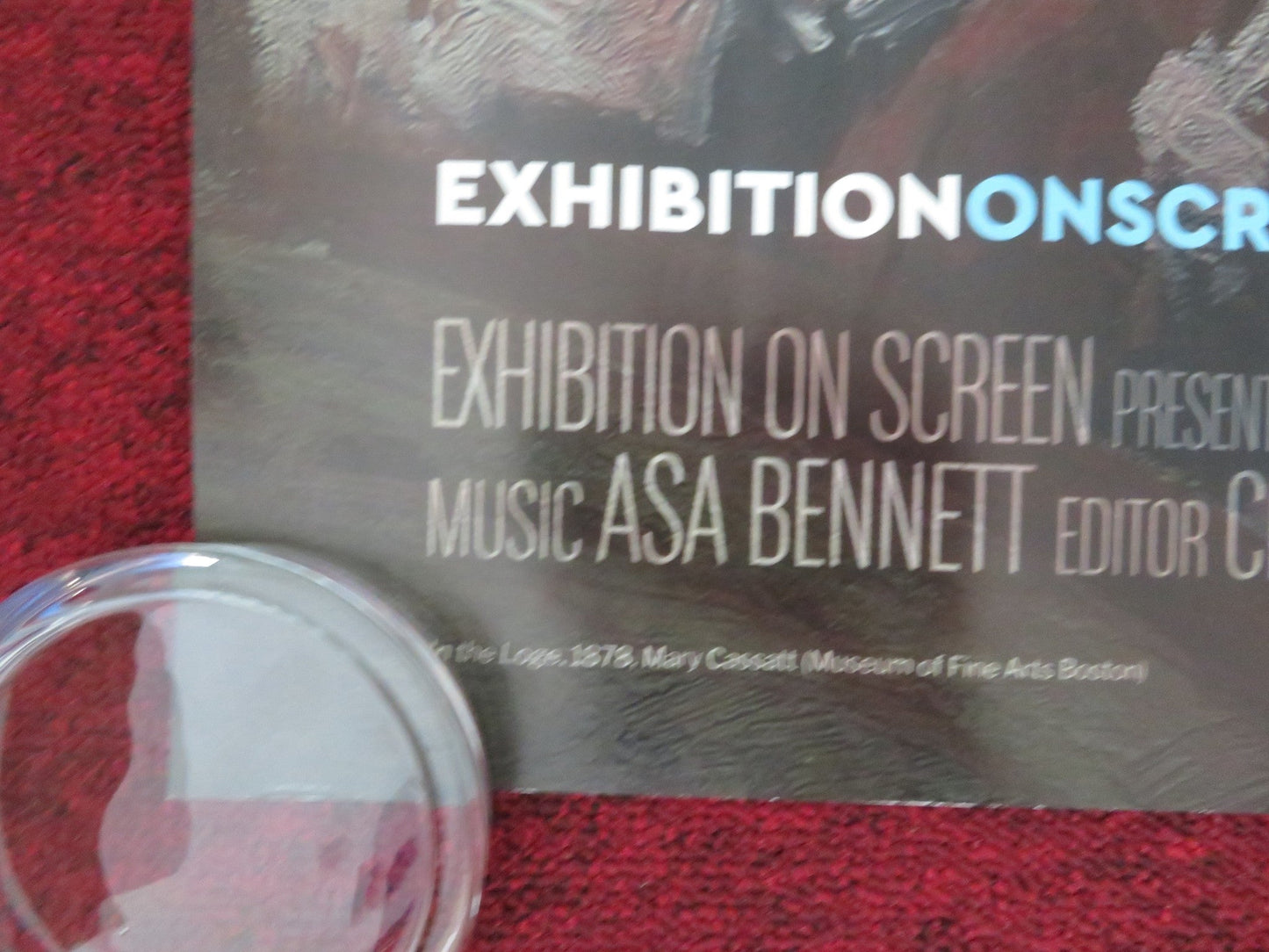 MARY CASSATT: PAINTING THE MODERN WOMAN UK QUAD ROLLED POSTER IMPRESSIONISM 2023 Movie posters