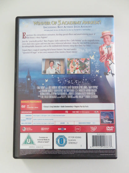MARY POPPINS - B (DVD) DISNEY JULIE ANDREWS DICK VAN DYKE 1964 REGION 2 Movie posters