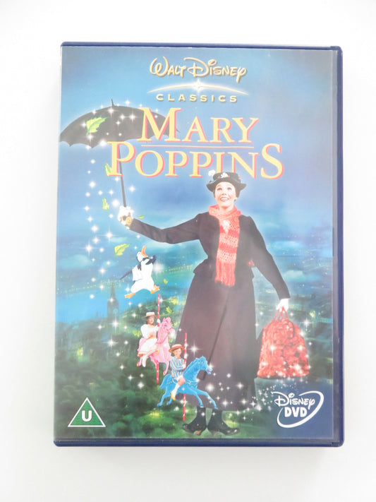 Mary Poppins - C (DVD) Disney Julie Andrews Dick Van Dyke 1964 Region 2 Movie posters