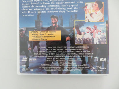 MARY POPPINS (DVD) DISNEY JULIE ANDREWS DICK VAN DYKE 1964 REGION 1 Movie posters