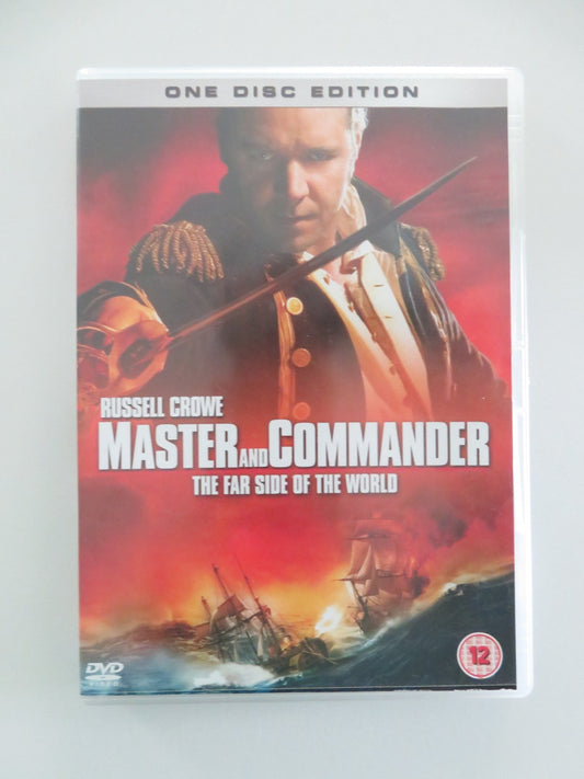 MASTER AND COMMANDER: THE FAR SIDE OF THE WORLD (DVD) R. CROW 2003 REGION 2 Movie posters