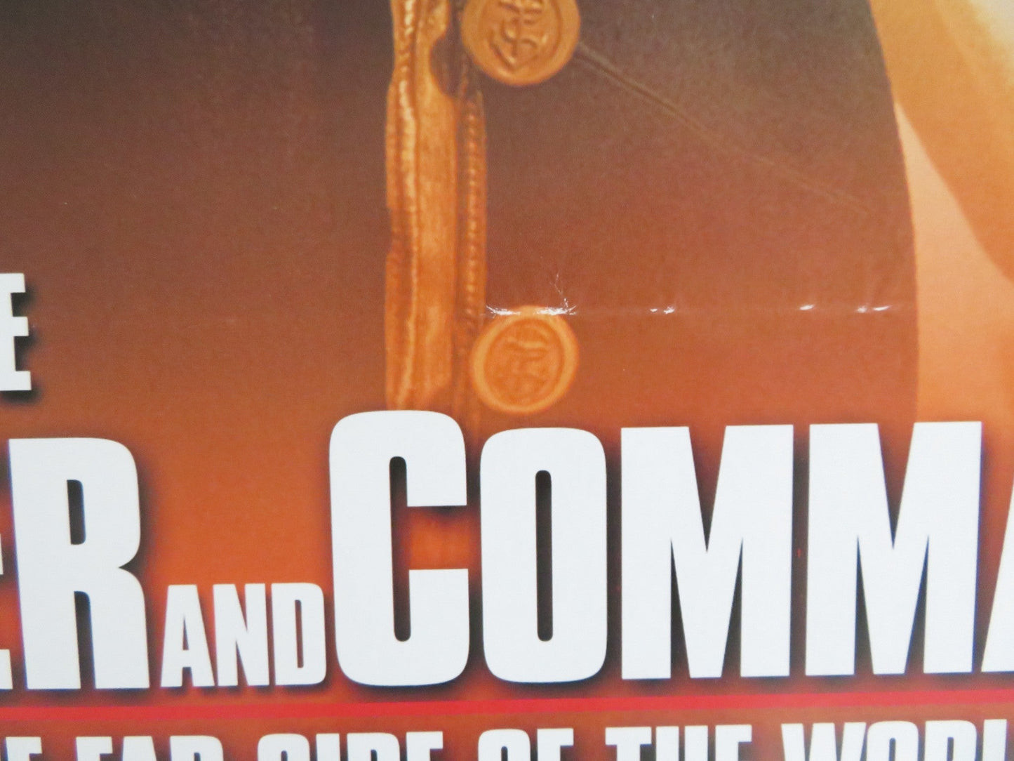 MASTER AND COMMANDER: THE FAR SIDE OF THE WORLD VHS & DVD VIDEO POSTER 2003 Rendezvous Cinema Movie posters