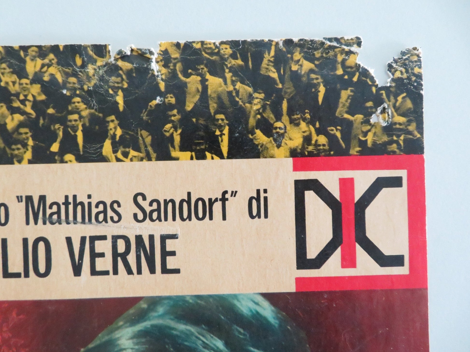 Mathias Sandorf Italian Fotobusta Poster Louis Jourdan Renaud Mary 1963 Movie posters