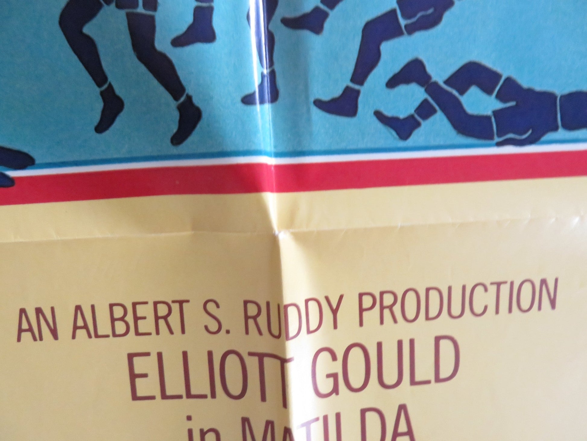 MATILDA FOLDED US ONE SHEET POSTER ELLIOT GOULD CLIVE REVILL 1978 Rendezvous Cinema Movie posters